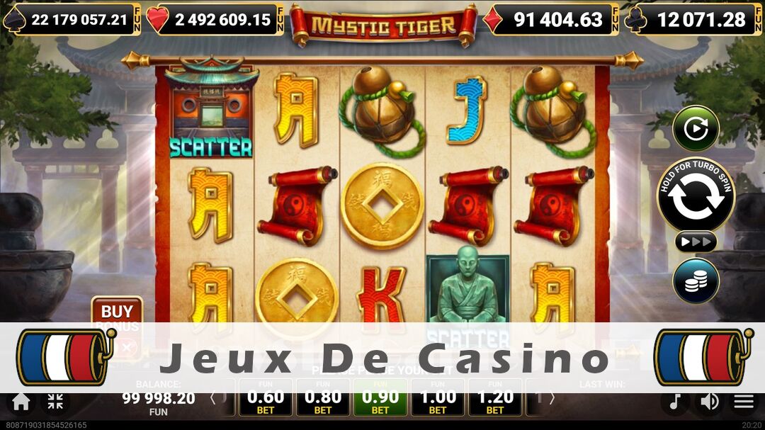 Démo de la machine à sous Mystic Tiger Slot