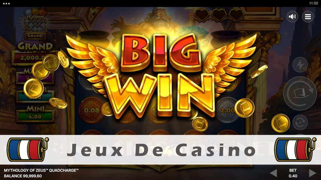 Démo de la machine à sous Mythology of Zeus QUADCHARGE Slot