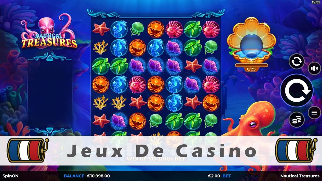 Démo de la machine à sous Nautical Treasures Slot
