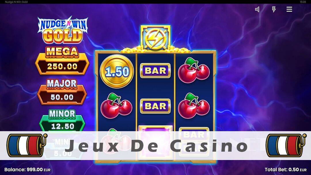 Démo de la machine à sous Nudge N Win Gold Slot