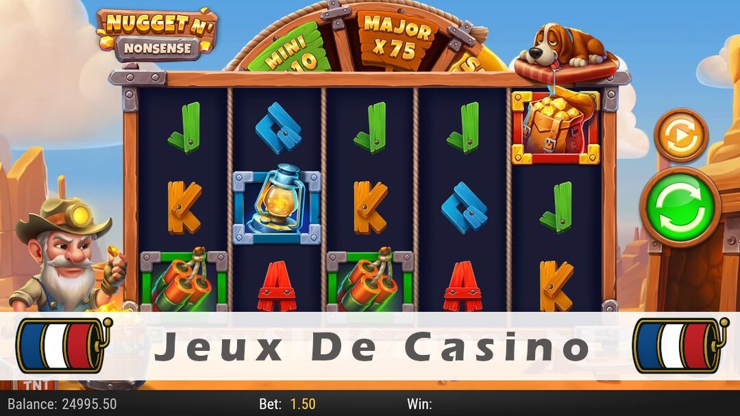 Démo de la machine à sous Nugget N Nonsense Slot