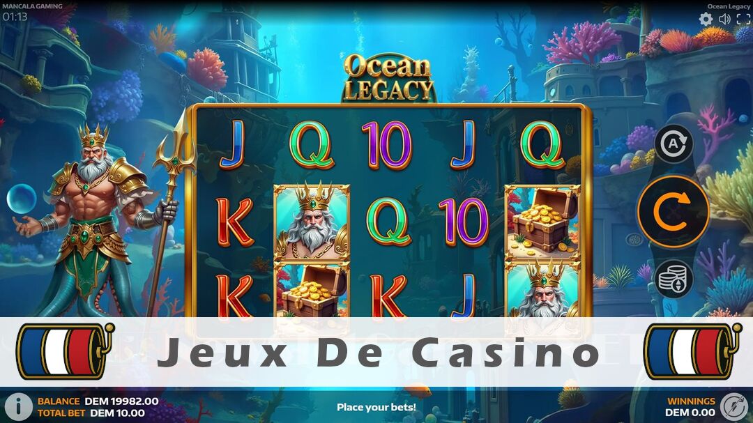 Démo de la machine à sous Ocean Legacy Slot