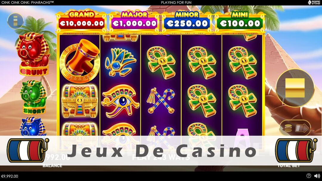 Démo de la machine à sous Oink Oink Oink Pharaohs Slot