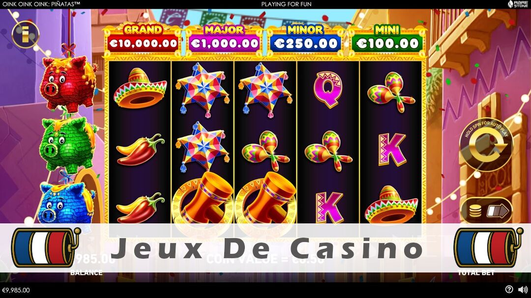 Démo de la machine à sous Oink Oink Oink Piñatas Slot