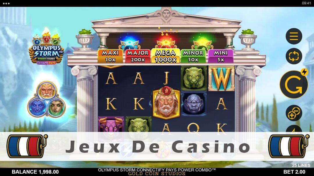 Démo de la machine à sous Olympus Storm Connectify Pays Power Combo Slot