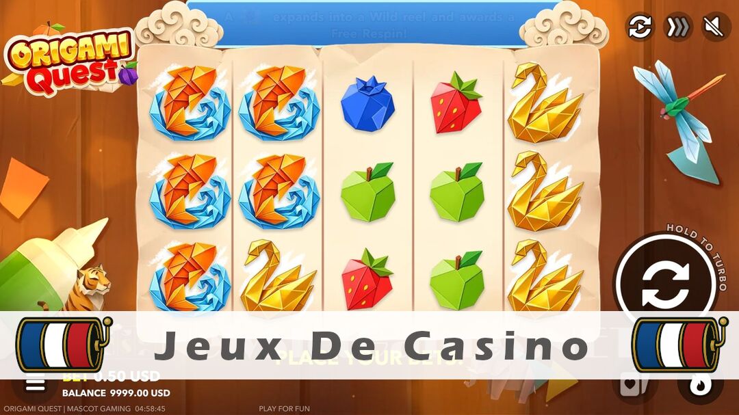 Démo de la machine à sous Origami Quest Slot