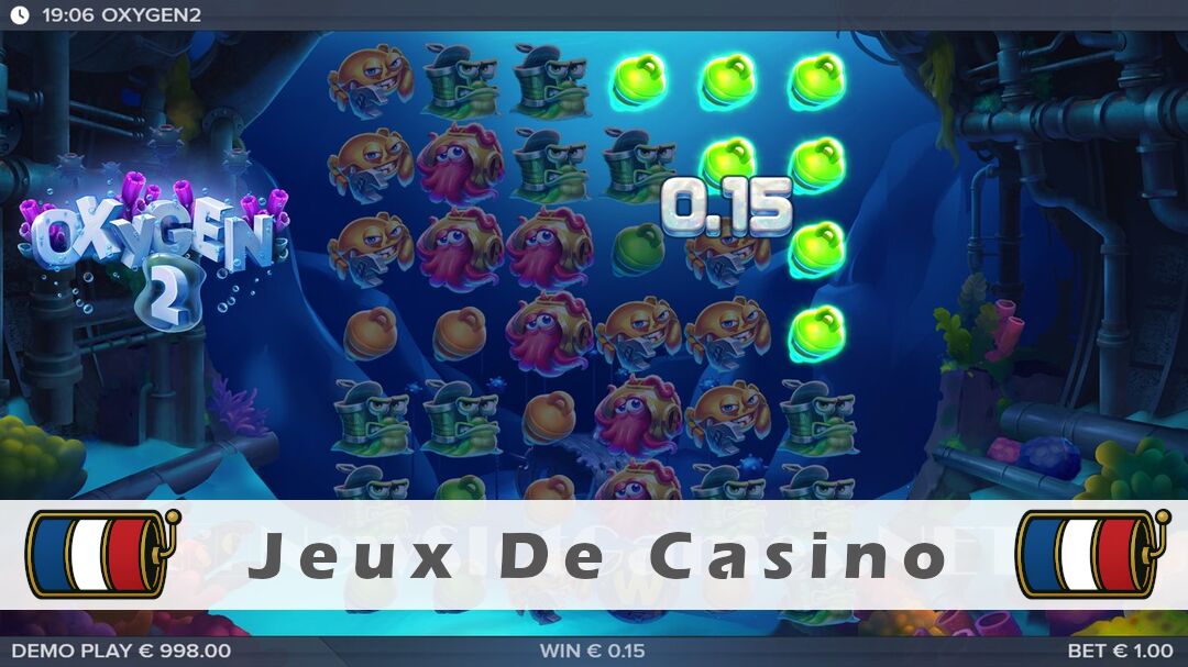 Démo de la machine à sous Oxygen 2 Slot