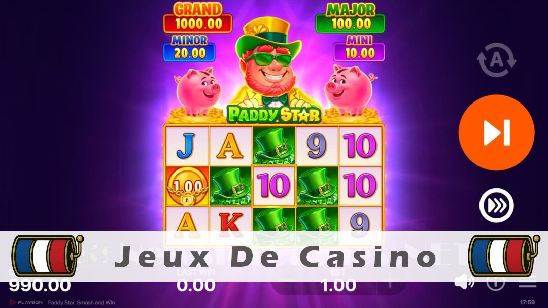 Démo de la machine à sous Paddy Star Smash and Win Slot