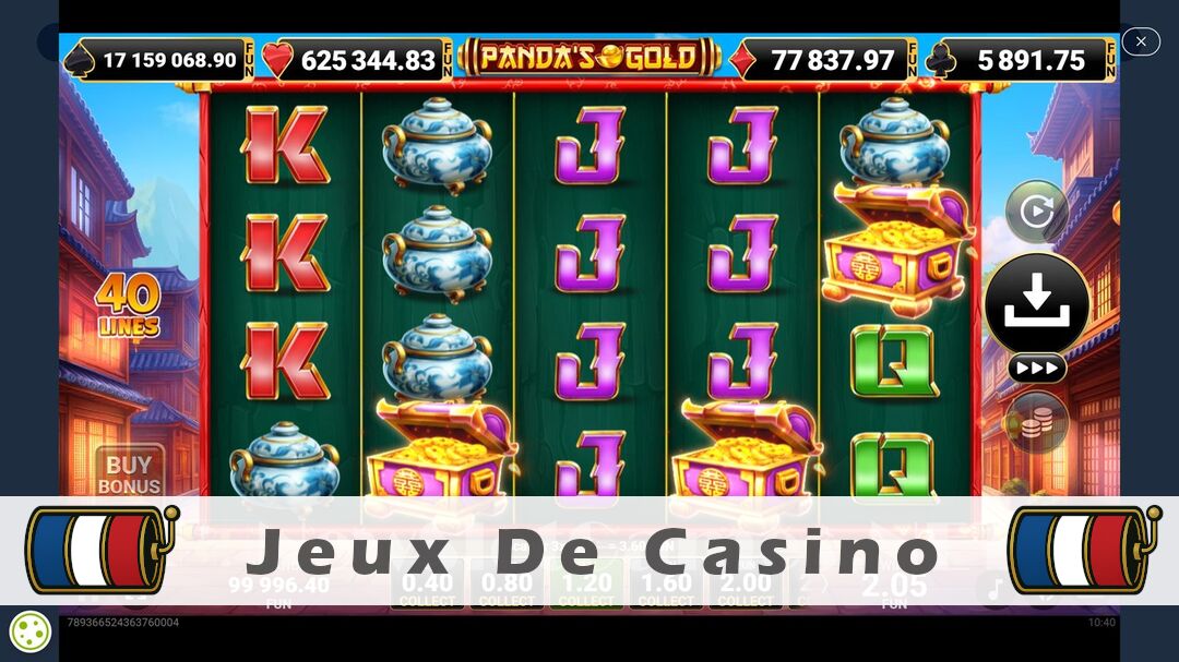 Démo de la machine à sous Pandas Gold Slot