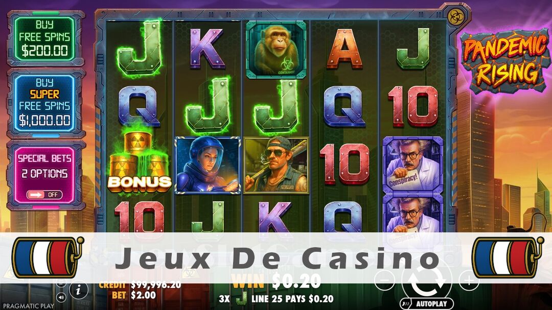 Démo de la machine à sous Pandemic Rising Slot