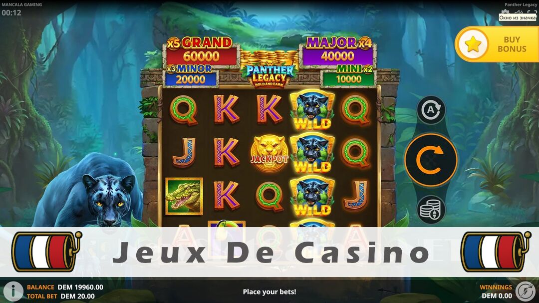 Démo de la machine à sous Panther Legacy Slot