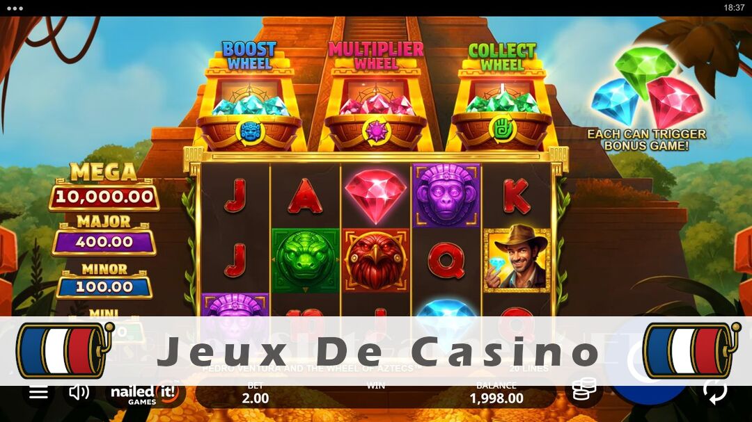 Démo de la machine à sous Pedro Ventura and the Wheel of Aztecs Slot