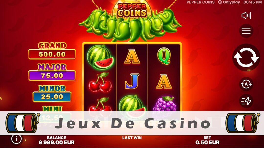 Démo de la machine à sous Pepper Coins Slot