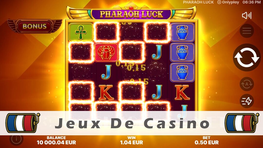 Démo de la machine à sous Pharaoh Luck Slot