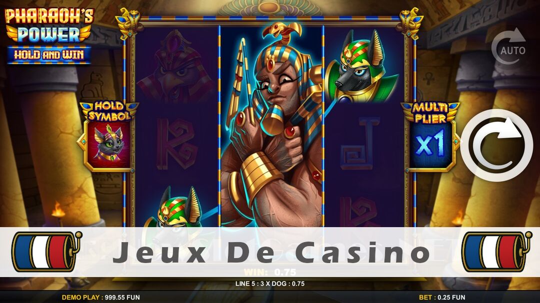 Démo de la machine à sous Pharaohs Power - Hold and Win Slot