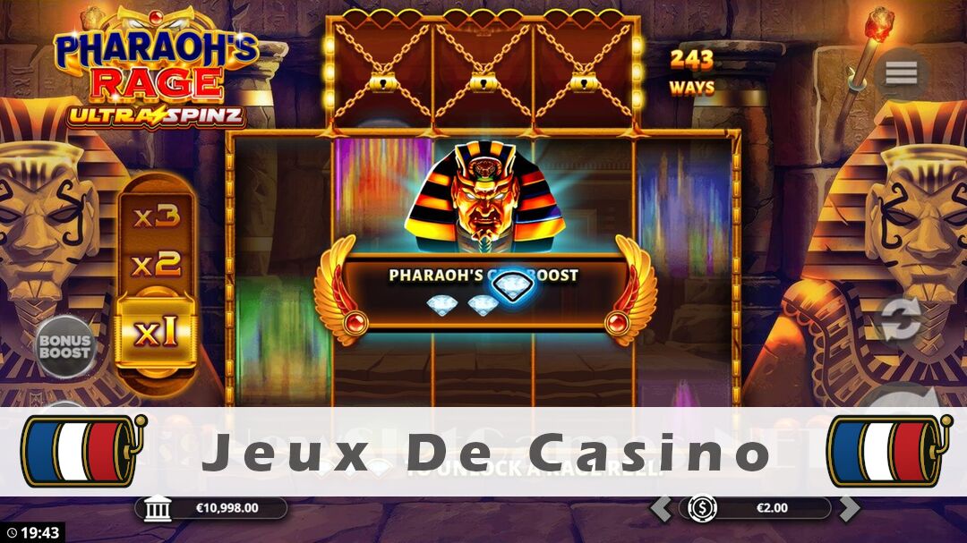 Démo de la machine à sous Pharaohs Rage UltraSpinz Slot