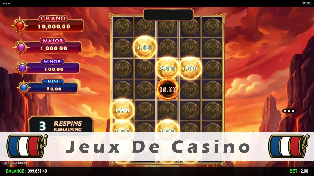 Démo de la machine à sous Phoenix Blaze Slot