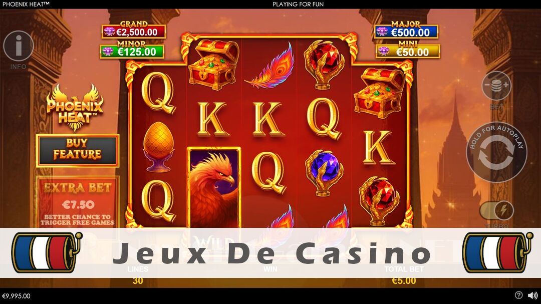 Démo de la machine à sous Phoenix Heat Slot