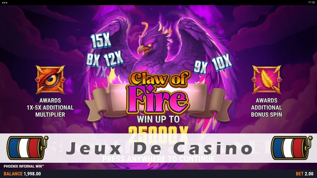 Démo de la machine à sous Phoenix Infernal Win Slot