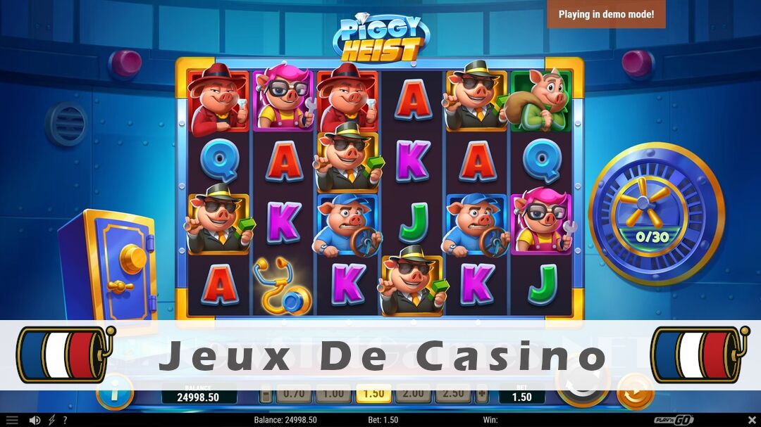 Démo de la machine à sous Piggy Heist Slot