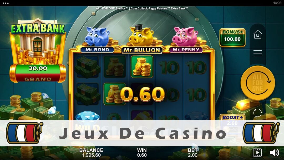 Démo de la machine à sous Piggy Patrons Extra Bank Coin Collect Slot