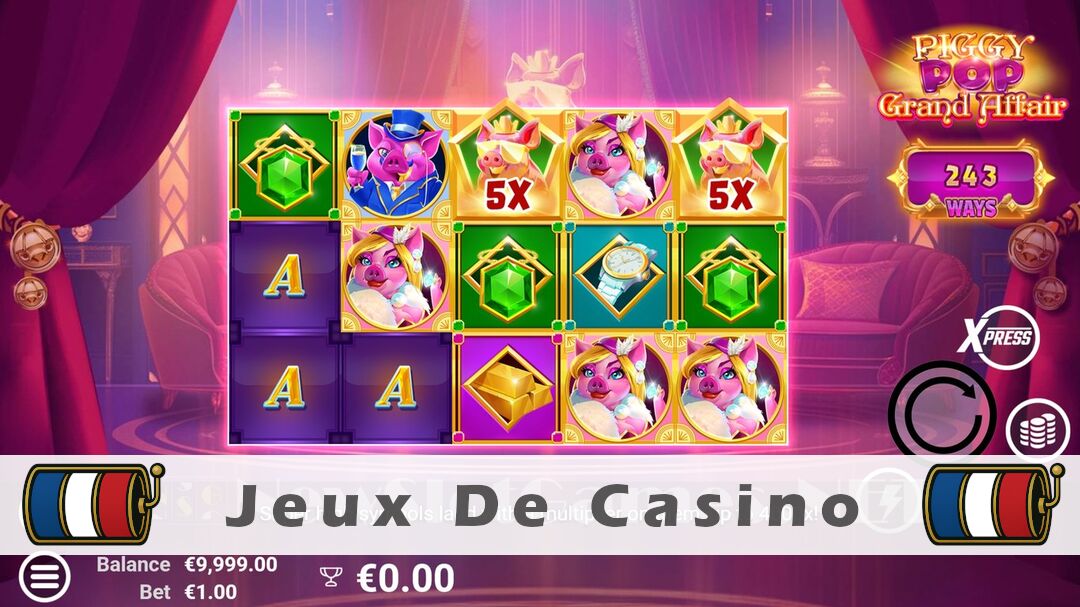 Démo de la machine à sous PiggyPop Grand Affair Slot