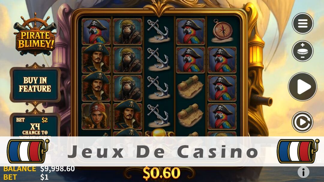Démo de la machine à sous Pirate Blimey! Slot