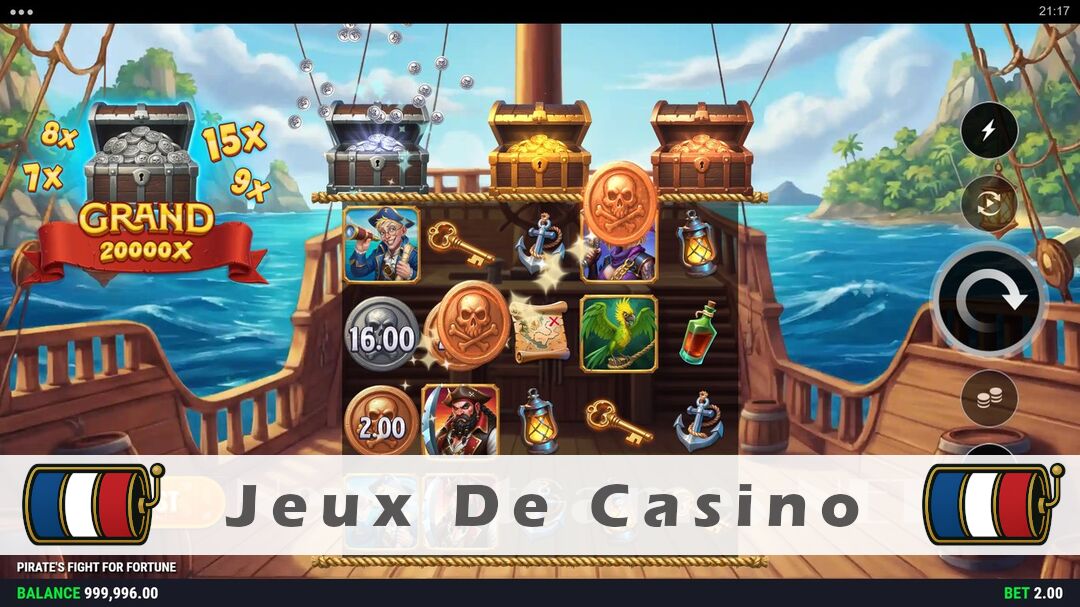 Démo de la machine à sous Pirates Fight for Fortune Slot