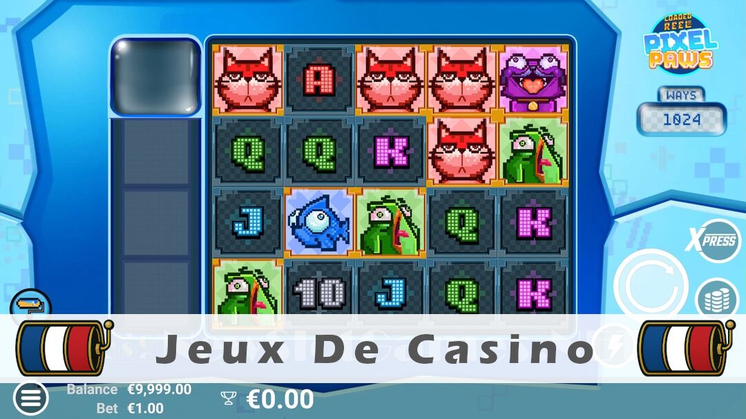 Démo de la machine à sous Pixel Paws Slot