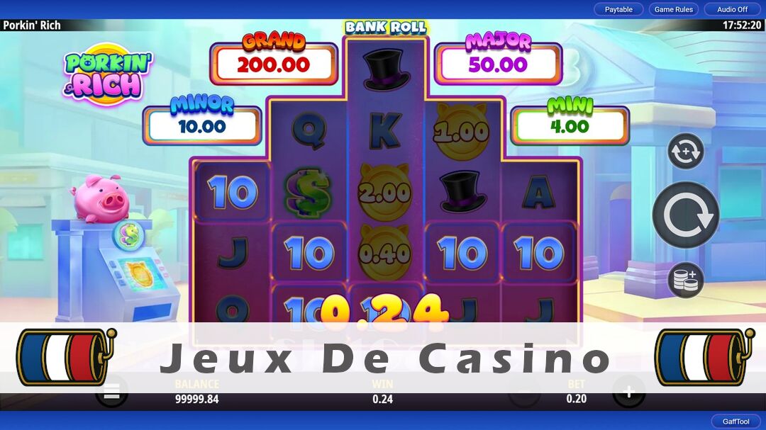 Démo de la machine à sous Porkin Rich Slot