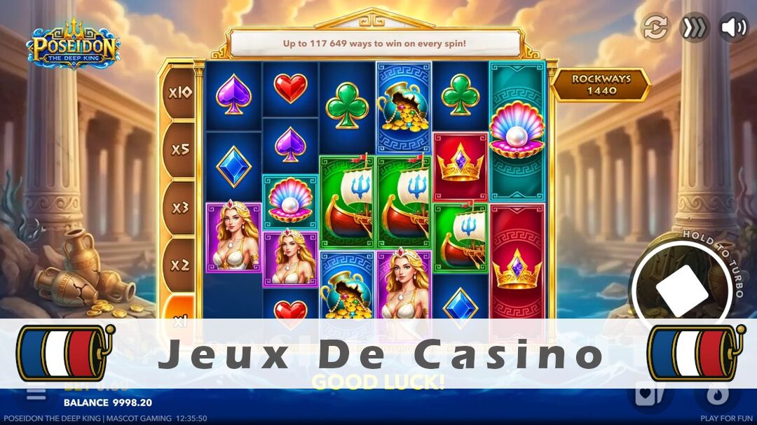 Démo de la machine à sous Poseidon The Deep King Slot