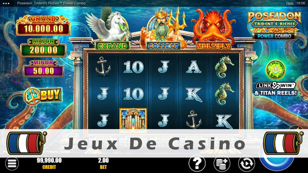 Démo de la machine à sous Poseidon Tridents Riches Power Combo Slot