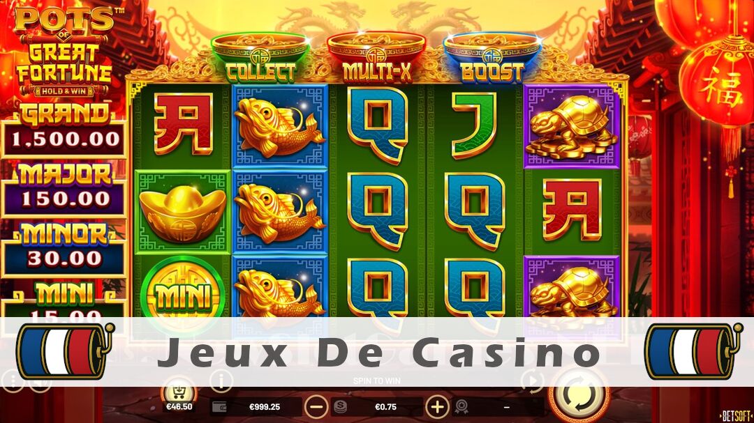 Démo de la machine à sous Pots of Great Fortune Hold & Win Slot