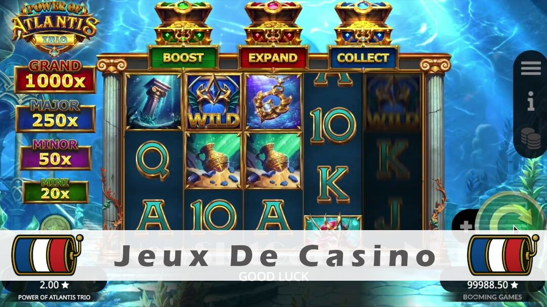 Démo de la machine à sous Power of Atlantis Trio Slot