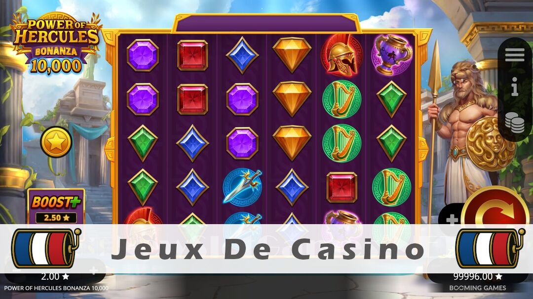 Démo de la machine à sous Power of Hercules Bonanza 10,000 Slot