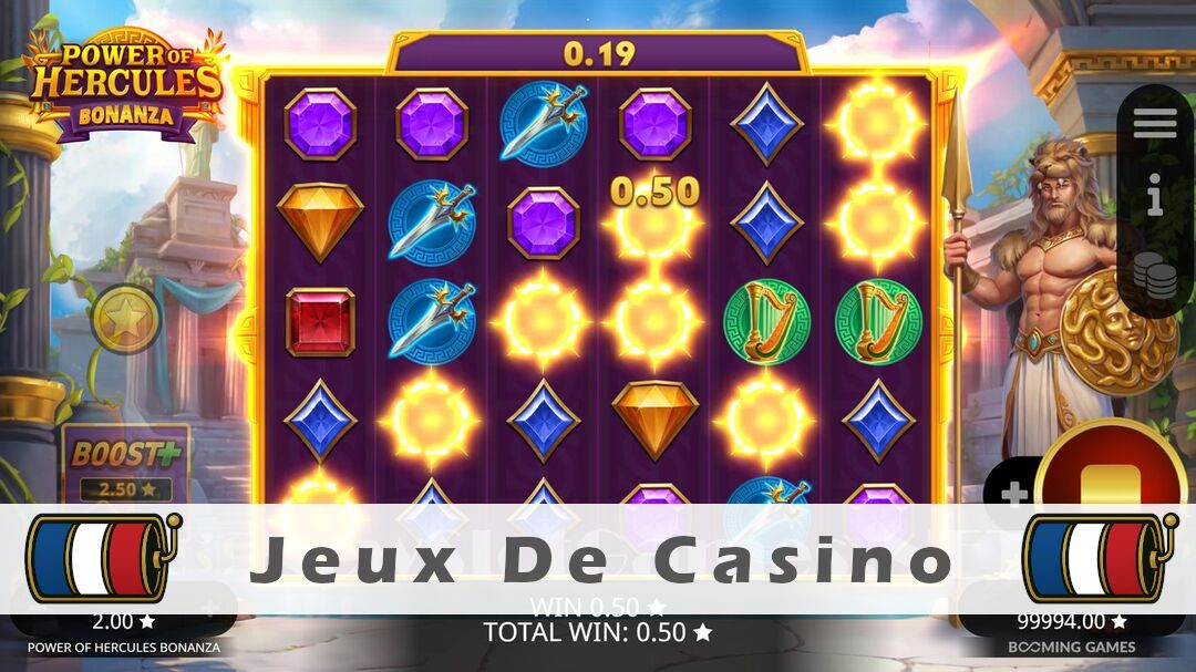 Démo de la machine à sous Power of Hercules Bonanza Slot
