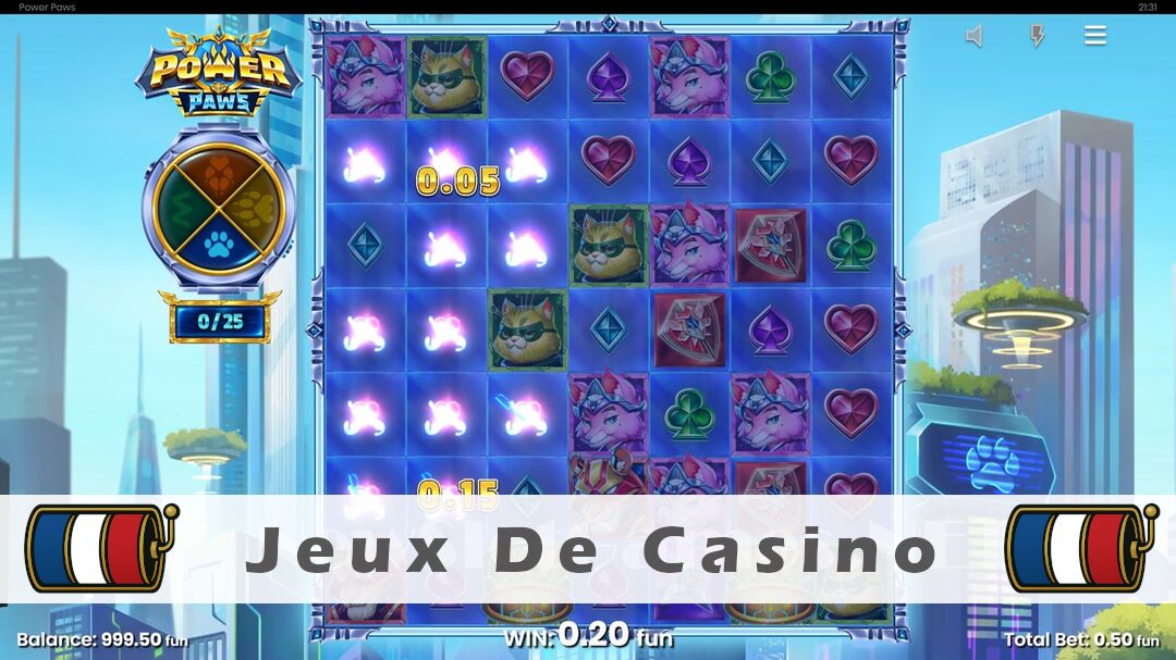 Démo de la machine à sous Power Paws Slot
