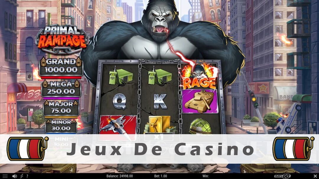 Démo de la machine à sous Primal Rampage Slot
