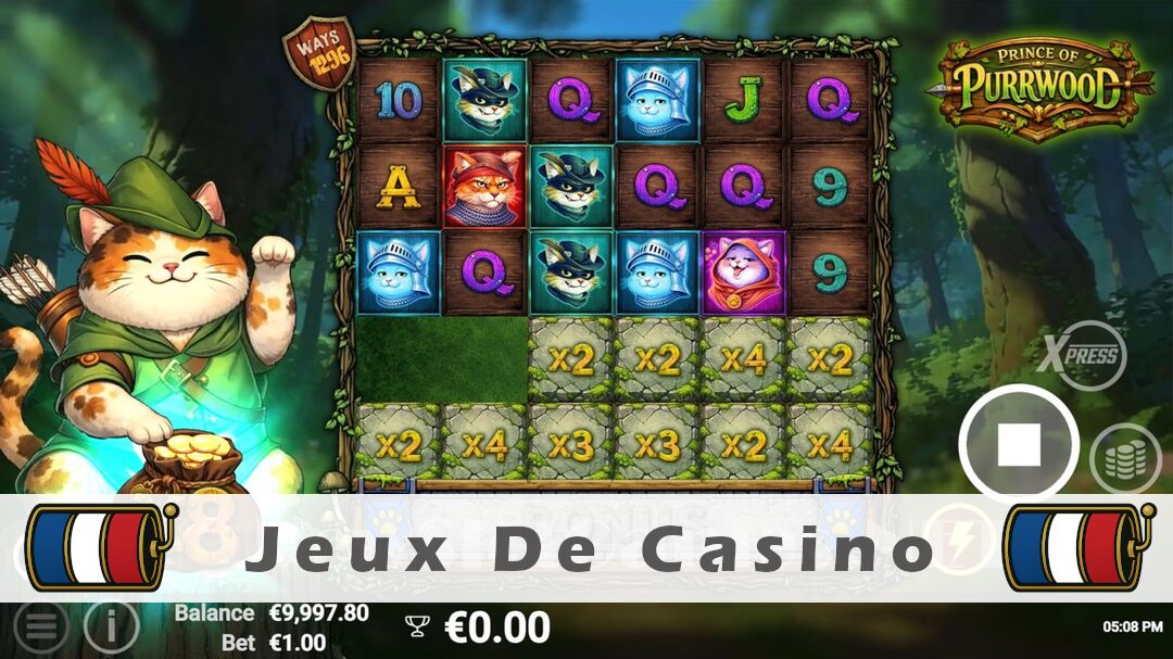 Démo de la machine à sous Prince of Purrwood Slot