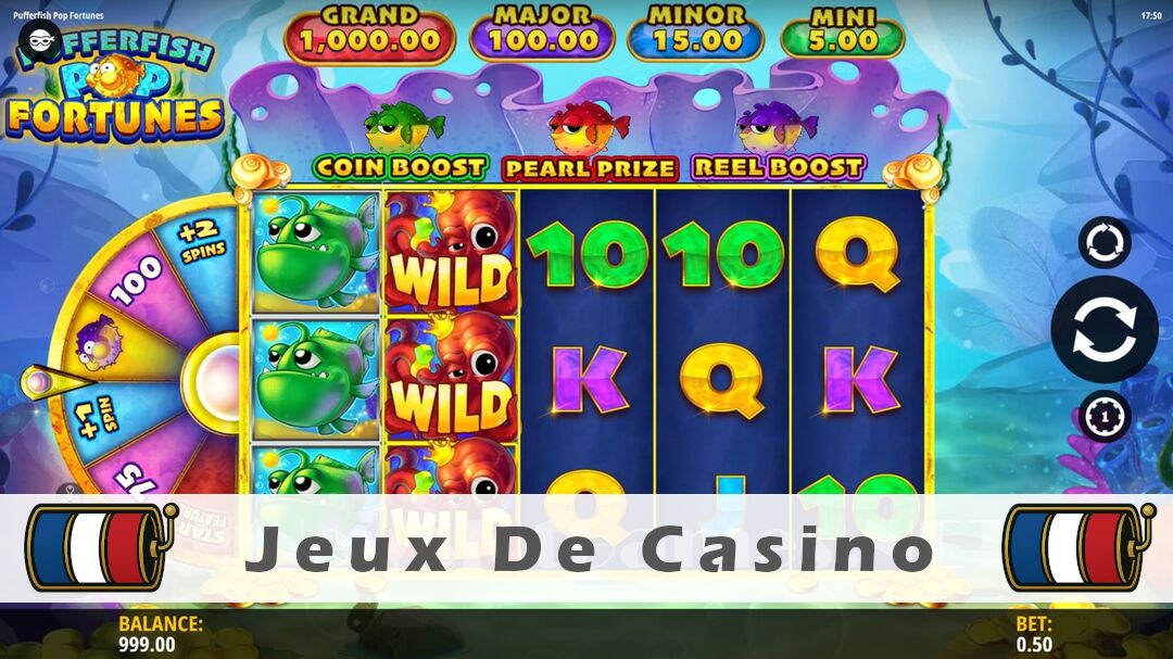 Démo de la machine à sous Pufferfish Pop Fortunes Slot