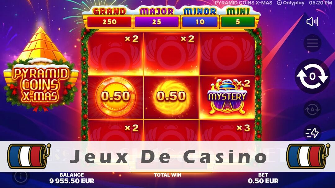 Démo de la machine à sous Pyramid Coins X-Mas Slot