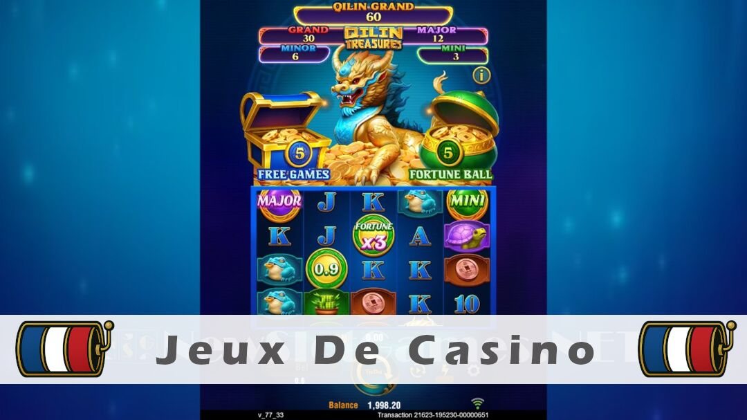 Démo de la machine à sous Qilin Treasures Slot
