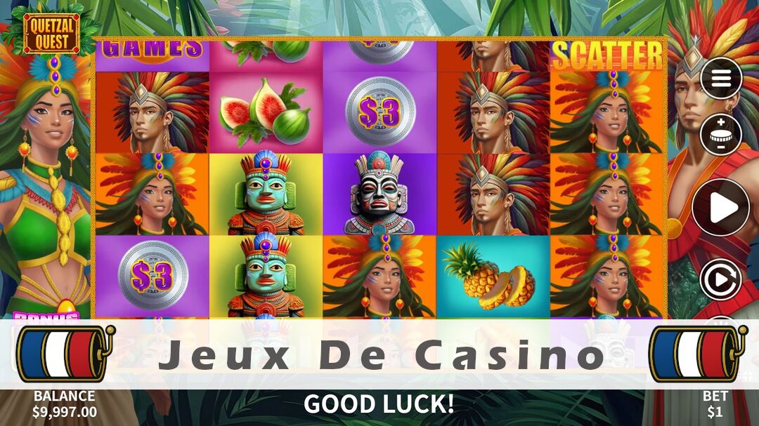 Démo de la machine à sous Quetzal Quest Slot