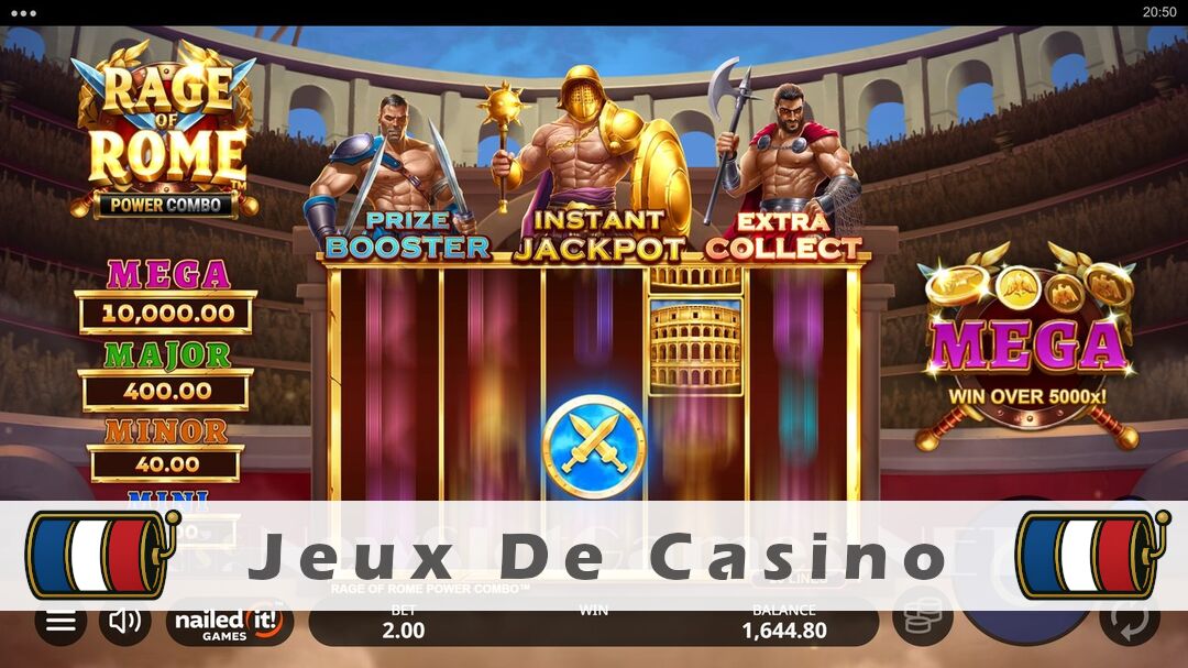 Démo de la machine à sous Rage of Rome Power Combo Slot
