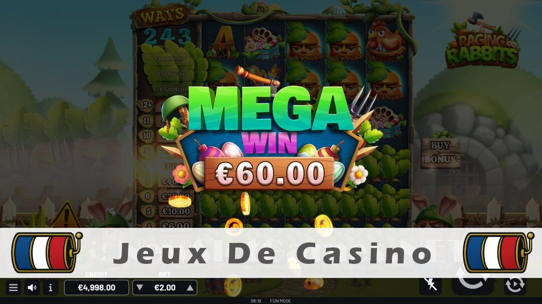 Démo de la machine à sous Raging Rabbits Slot