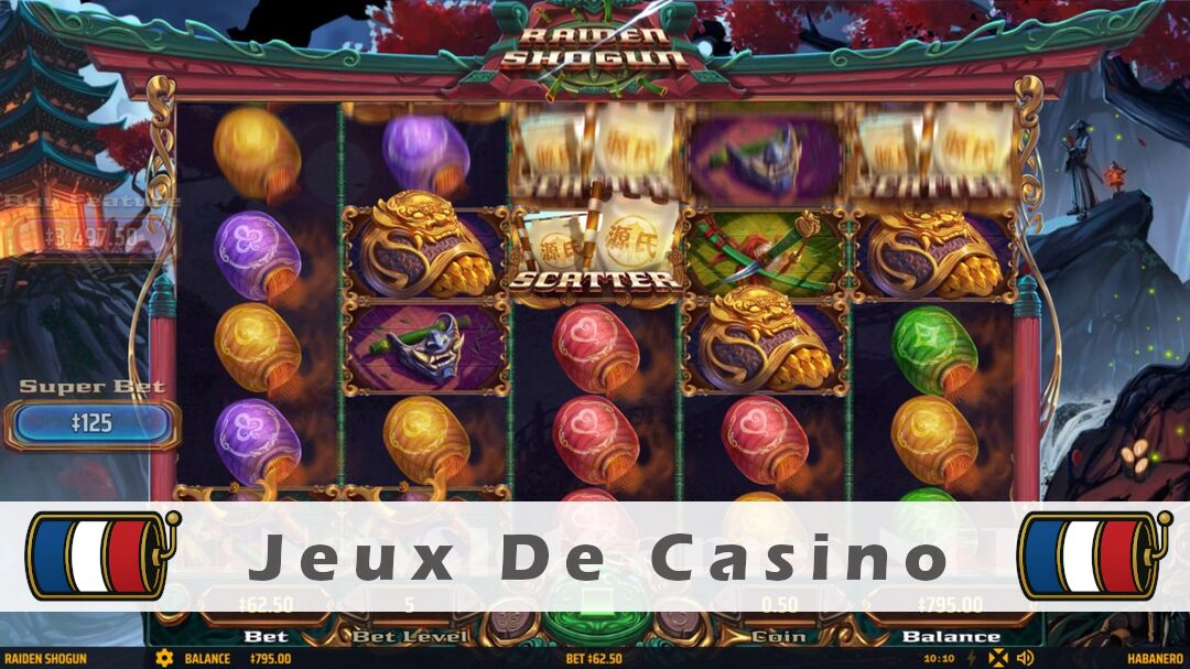 Démo de la machine à sous Raiden Shogun Slot