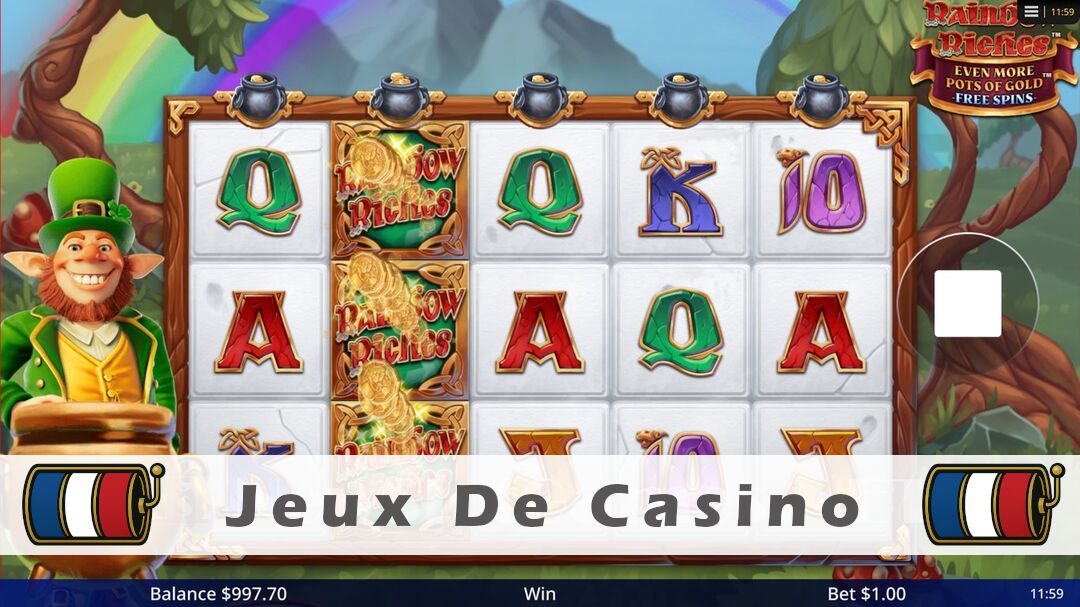 Démo de la machine à sous Rainbow Riches Even More Pots of Gold Free Spins Slot