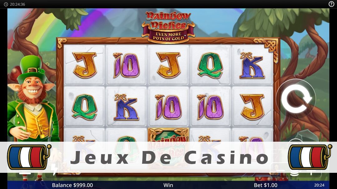 Démo de la machine à sous Rainbow Riches Even More Pots of Gold Slot