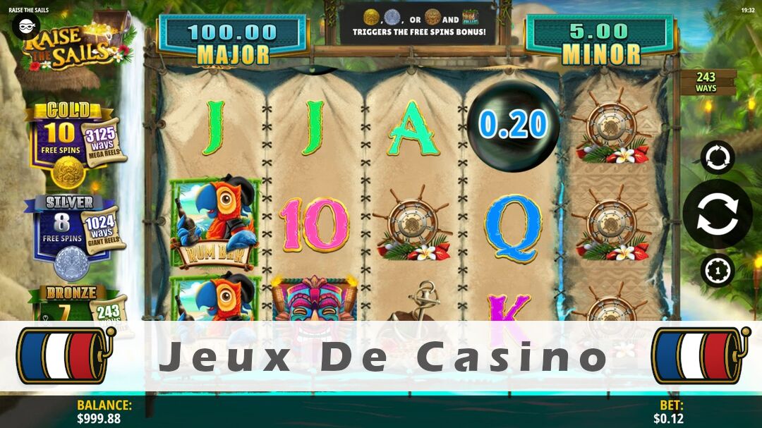 Démo de la machine à sous Raise the Sails Slot