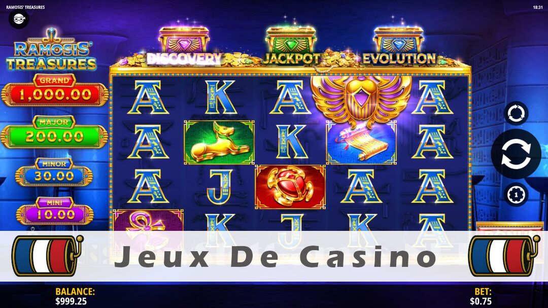 Démo de la machine à sous Ramosis Treasures Slot